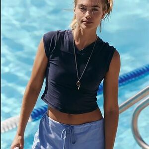 Free People Hot Shot Baby Tee